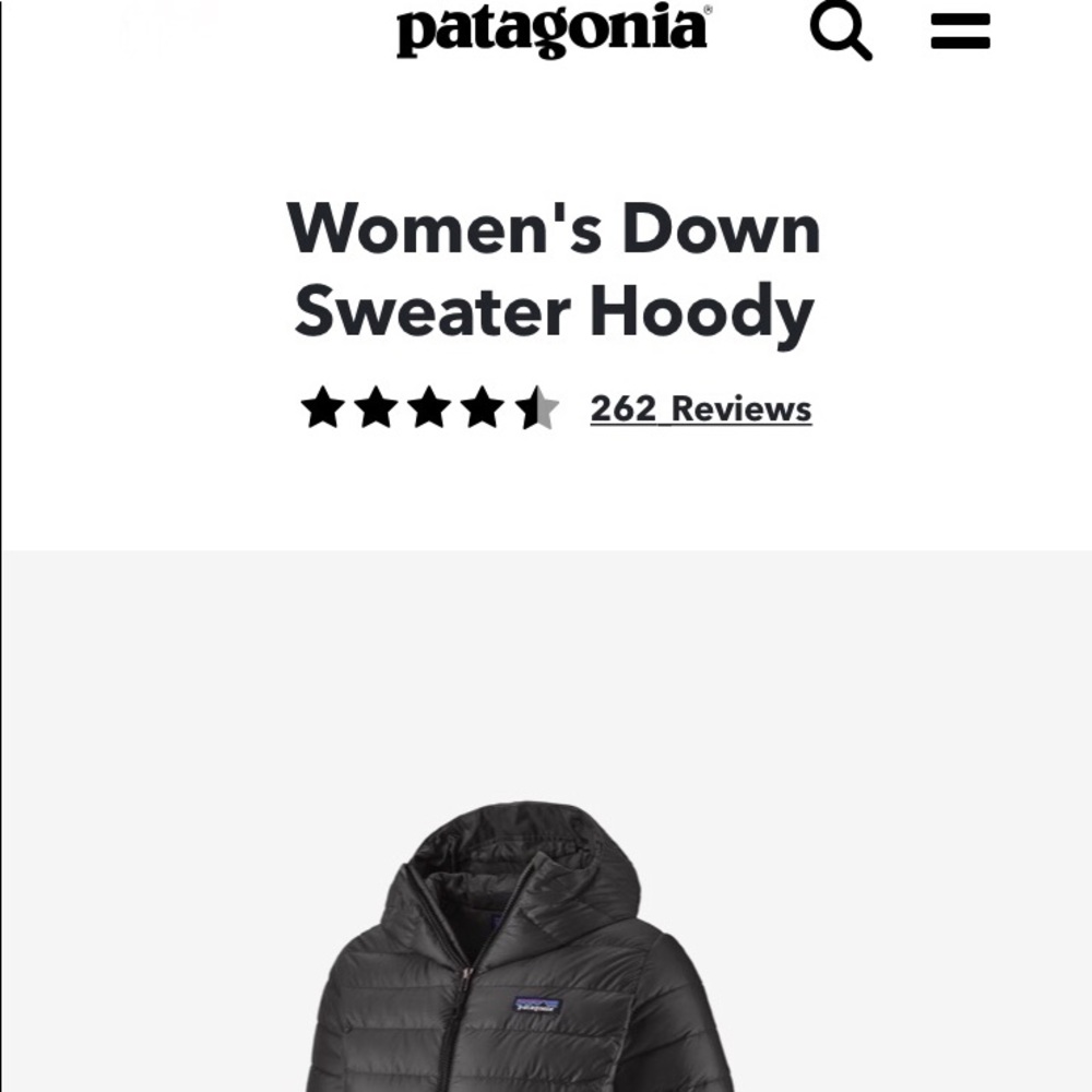 Patagonia Down Jacket